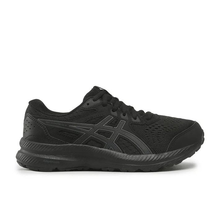 ASICS GEL-CONTEND 8 WOMEN Black/Carrier Grey scarpa running donna