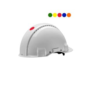 3M G3001 Uvicator elmetto da lavoro giallo o arancione