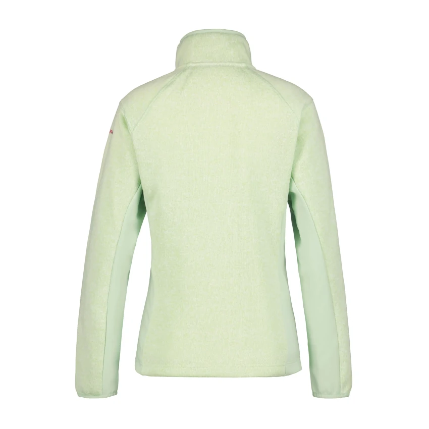 ICEPEAK BLEEKER Aloe pile tricot donna zip lunga - immagine 3